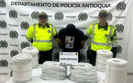 Capturan a hombre con cargamento de cordón detonante en La Pintada