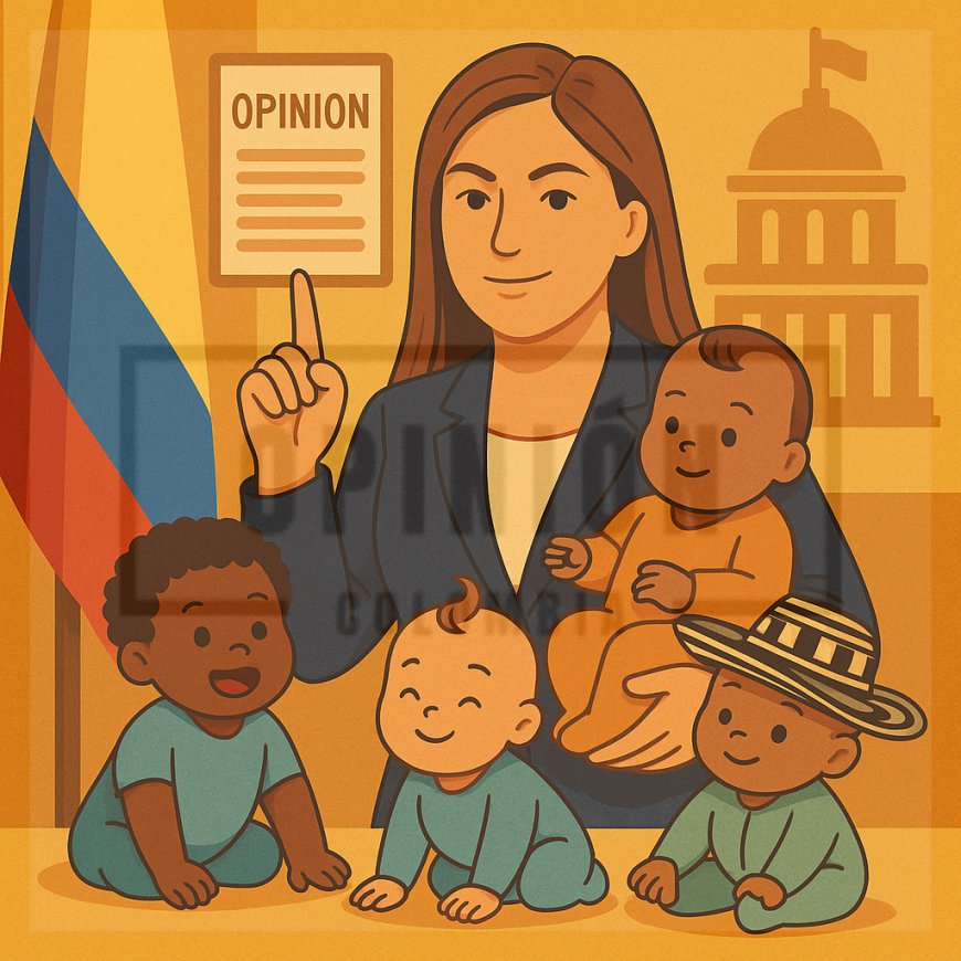 Vicky Dávila sorprende con propuesta de subsidio estatal por cada niño nacido en Colombia