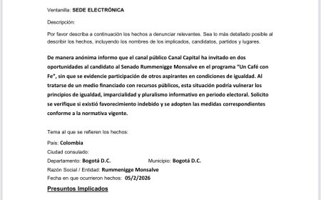 Canal Capital Presuntamente Favorece Campaña Política con Recursos del Distrito
