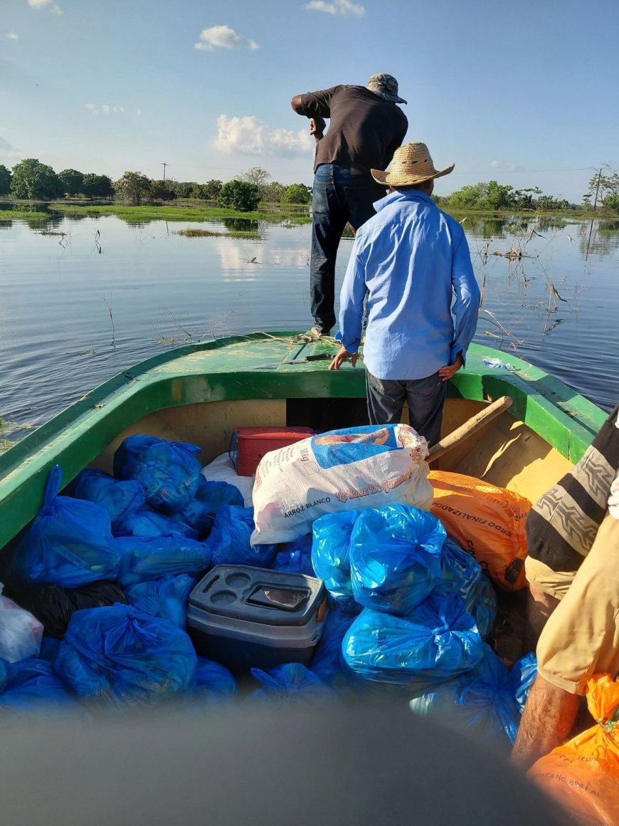 Eldrin Imitola, el hombre que no se bajó de la lancha