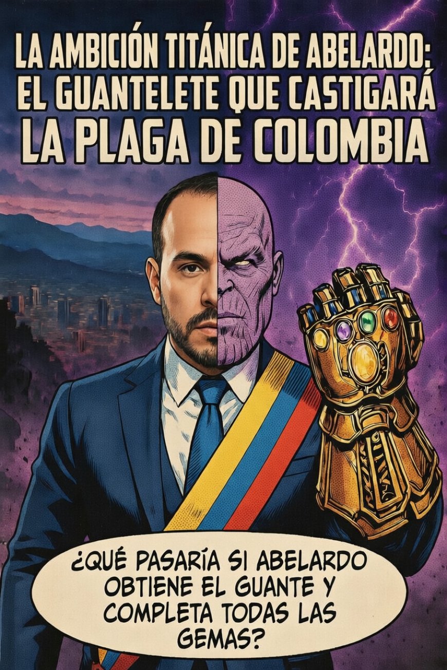 Abelardo de la Espriella como Thanos: el Guantelete Presidencial que dará el chasquido en 2026